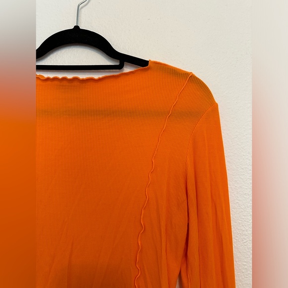 & Other Stories Orange Top NWOT - Picture 6 of 6